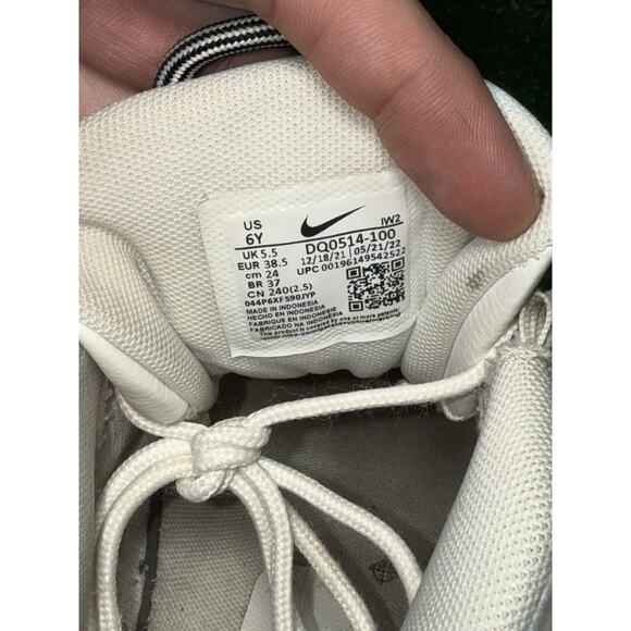 Nike Air More Uptempo '96 White Grey ‘Thank You, Wilson' DQ0514-100 Kids Size 6Y - Picture 10 of 12